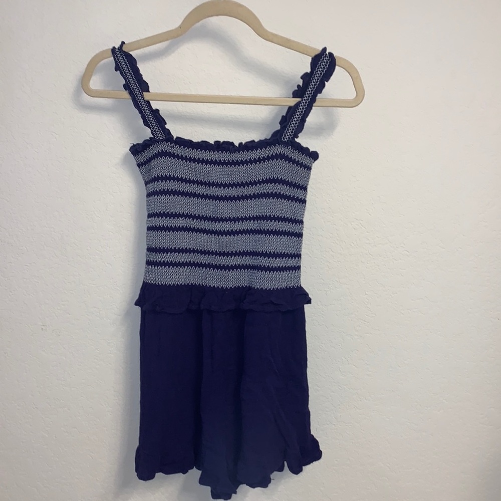 Navy romper